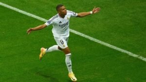 Kylian Mbappe Bawa Real Madrid Raih Trofi Piala Super Eropa 2024: El Real Tangguh Tundukkan Atalanta 2-0