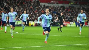 Kemenangan Dramatis di Awal Tahun: Arsenal Tundukkan Brentford 3-1