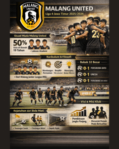 Malang United Liga 4 2025/2026: Skuad U-18 dari Akademi & MJL Gugur di 32 Besar