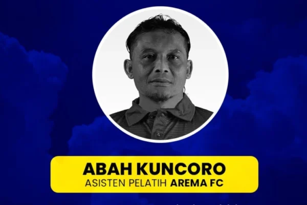 Unggahan duka Arema FC atas wafatnya Abah Kuncoro, asisten pelatih dan legenda klub