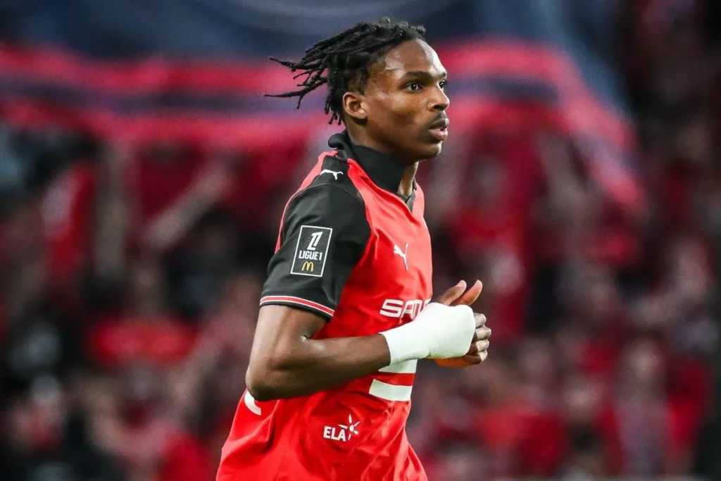Jeremy Jacquet bek Rennes yang dikaitkan dengan transfer ke Liverpool