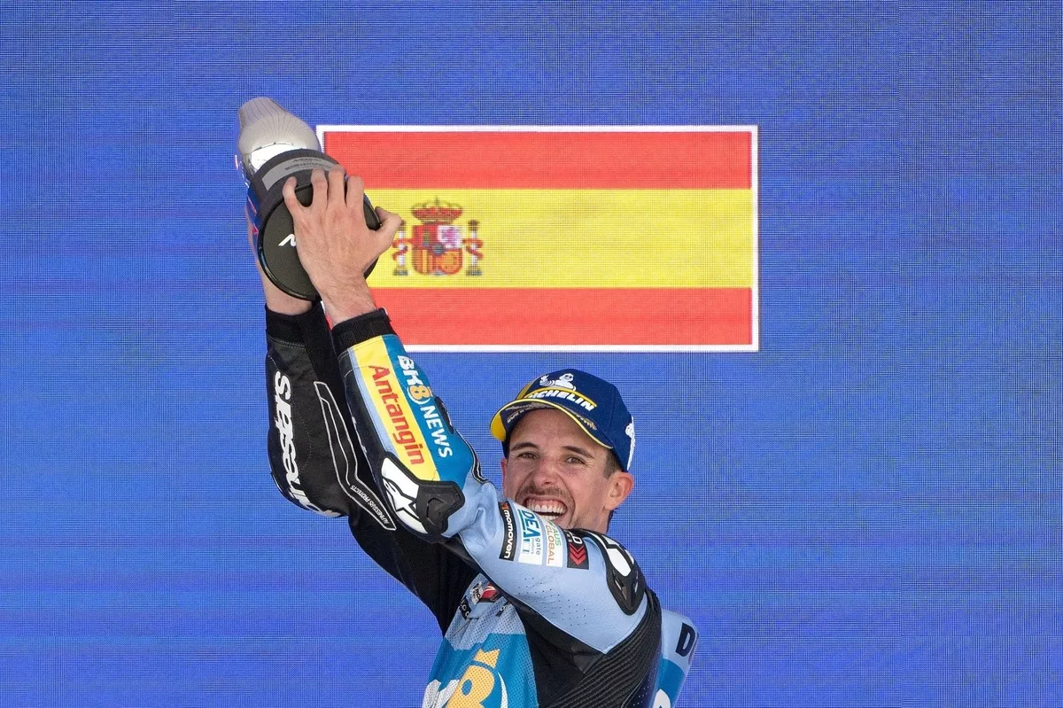 Alex Marquez menang MotoGP Spanyol 2026 di Jerez.