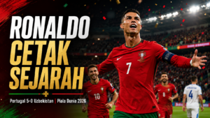 Ronaldo Cetak Sejarah di Piala Dunia 2026