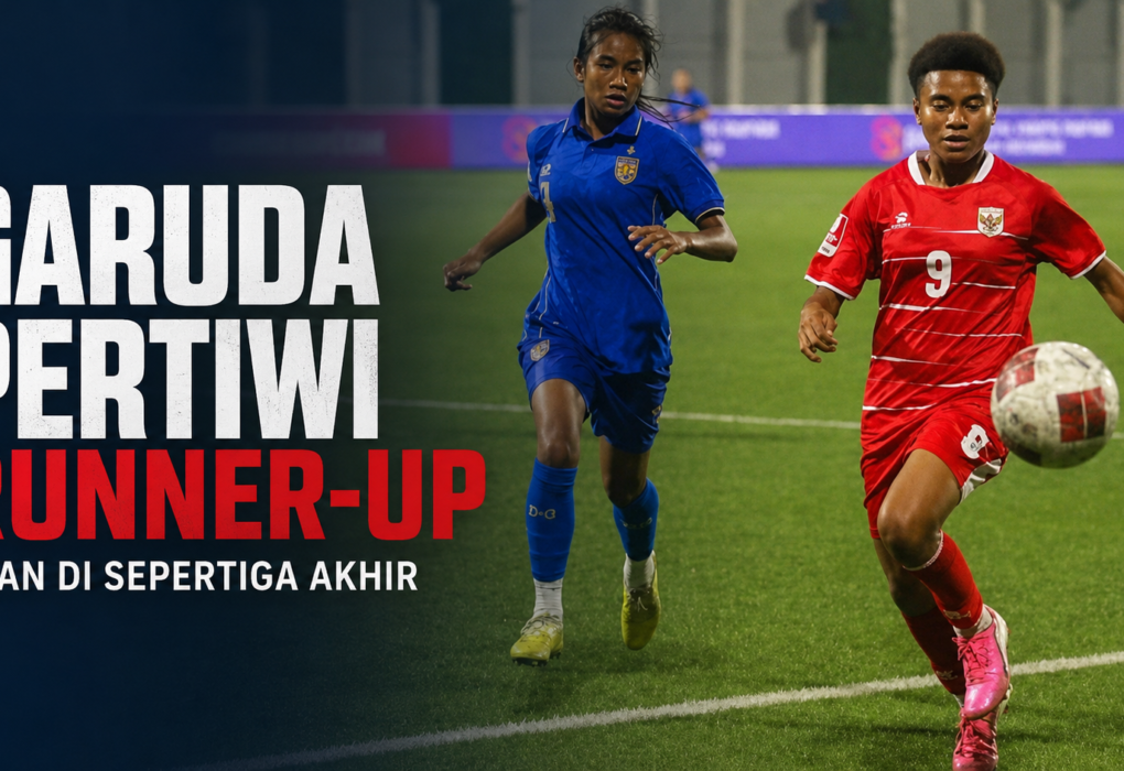 Pemain Garuda Pertiwi menghadapi Thailand pada final Srikandi Merdeka Cup 2026 di Kudus.