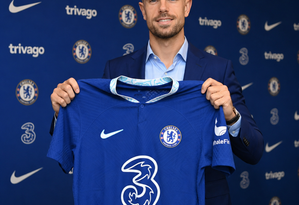 Jordan Henderson diperkenalkan sebagai pemain baru Chelsea setelah menandatangani kontrak dua tahun.