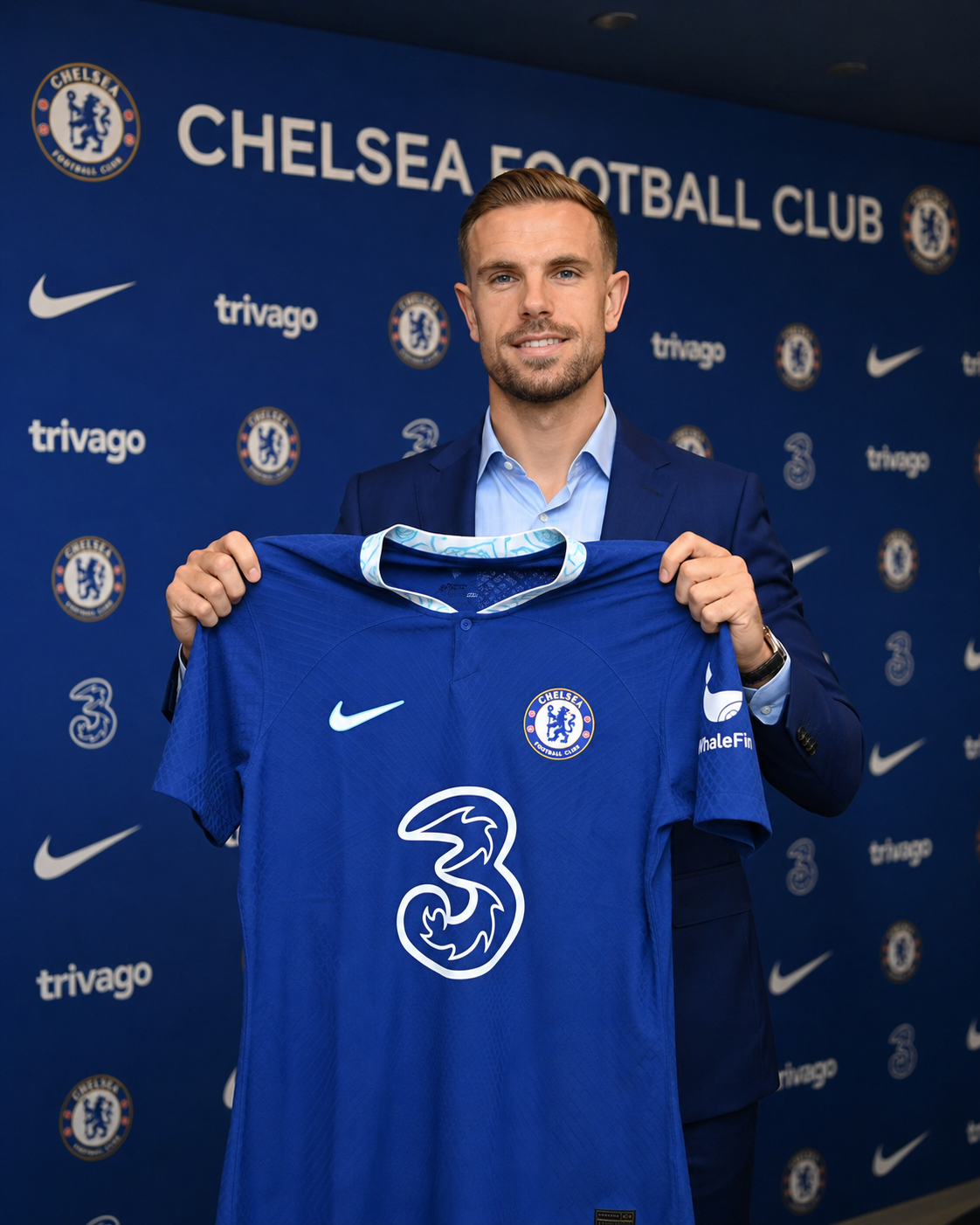 Jordan Henderson diperkenalkan sebagai pemain baru Chelsea setelah menandatangani kontrak dua tahun.
